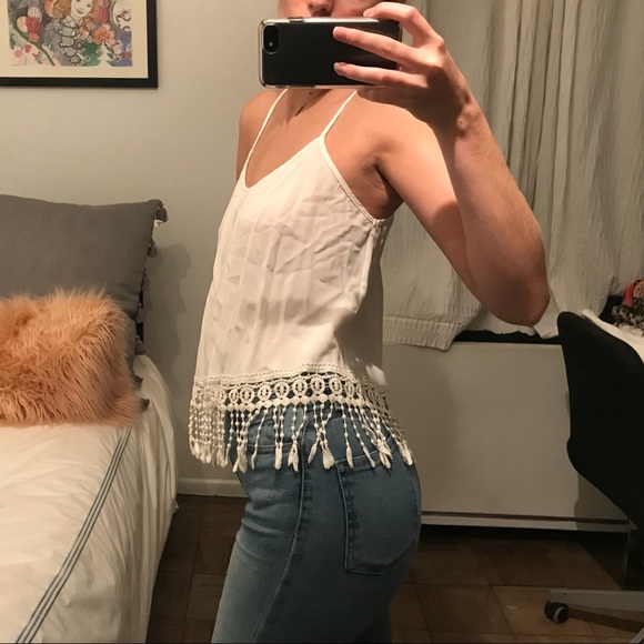 White flowy top - Picture 1 of 2